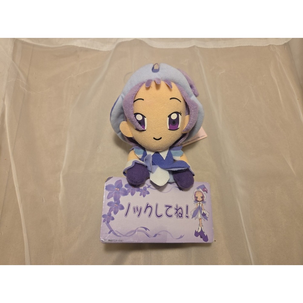 Ojamajo Doremi Onpu Segawa Messege Banpresto 2000 TAG Plush 8" Toy Doll Japan